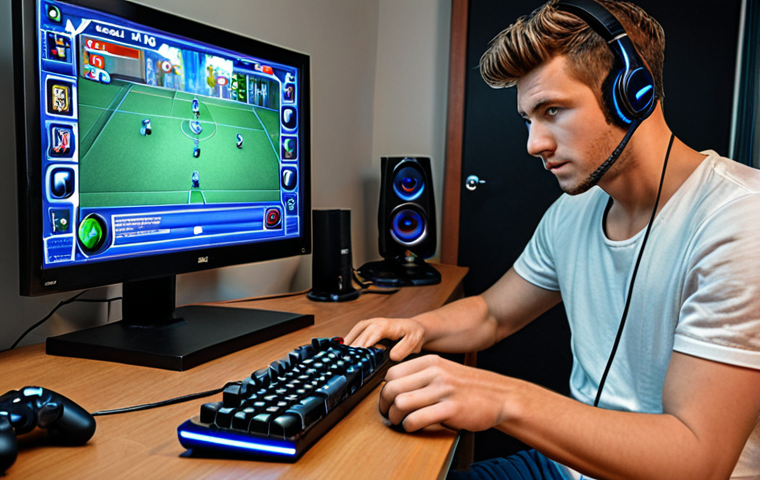 Image Prompt 1: The Modern Gamer's Versatile Lifestyle**